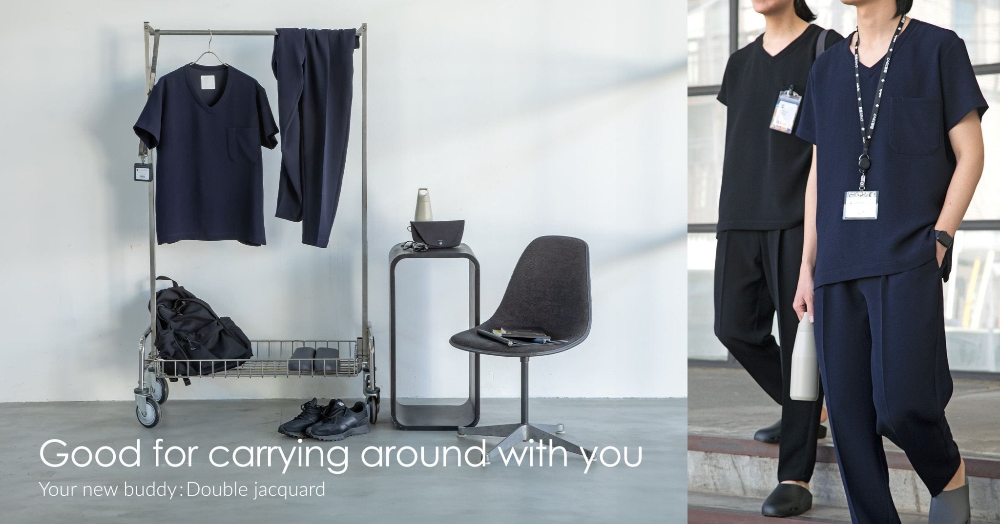 【New Arrival】The double jacquard series combines wrinkle-resistant functionality with a design similar to everyday wear. - Classico Global - Official Online Store