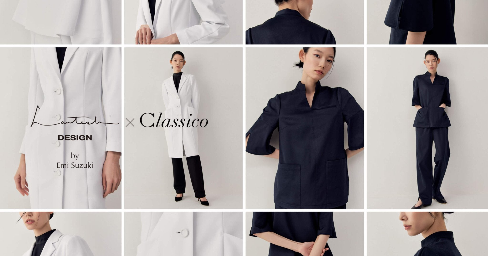 New scrubs and lab coats collaborating with Lautashi - Classico Global - Official Online Store