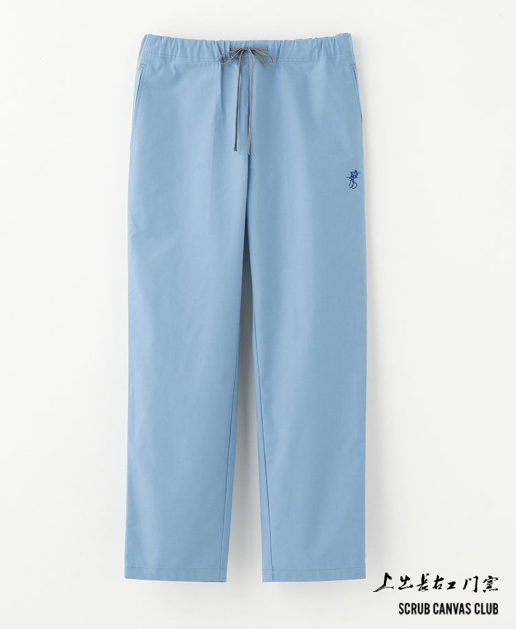 Unisex Scrub Canvas Club:KUTANI CHOEMON scrub pants