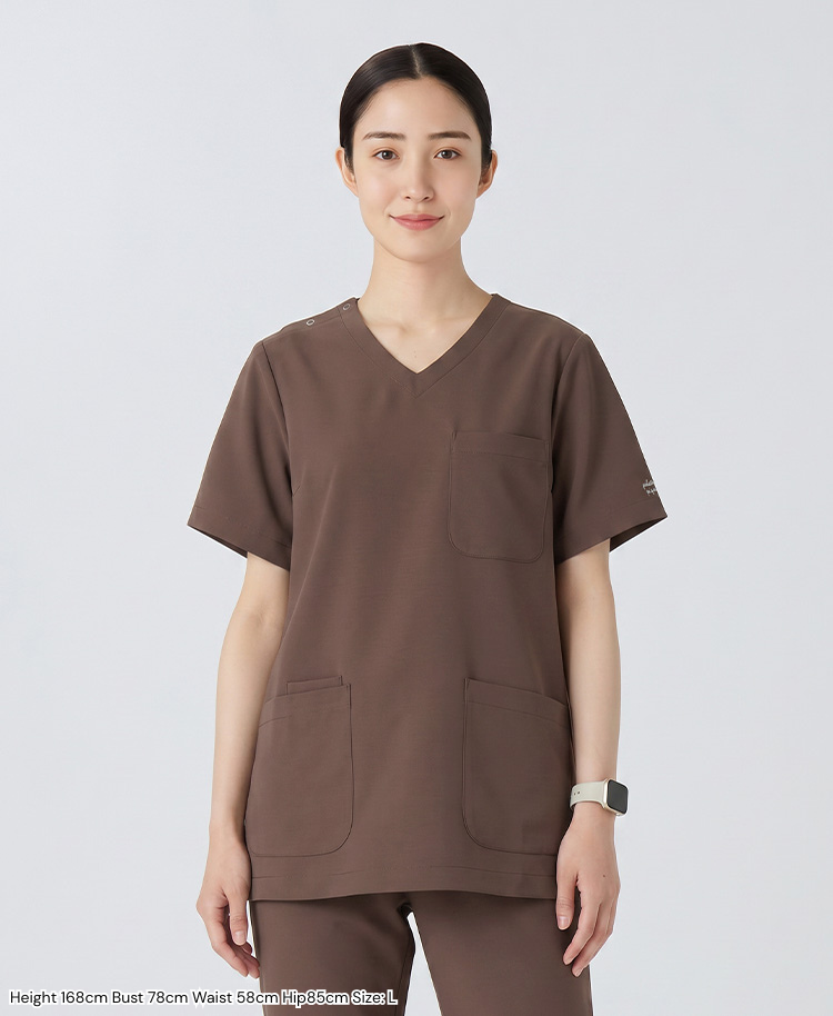 GELATO PIQUE&Classico:Pullover scrub tops