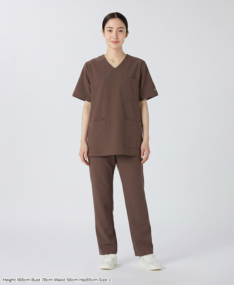 GELATO PIQUE&Classico:Tapered scrub pants
