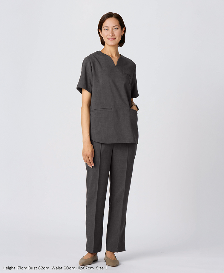 女裝:摺線褲 TRO