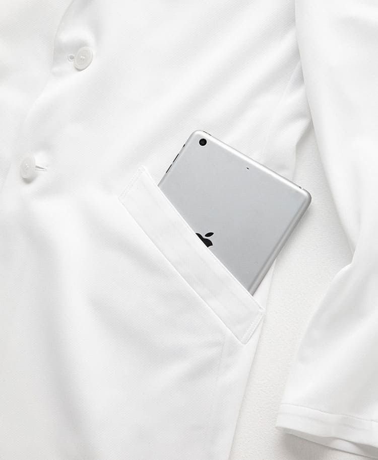 男士實驗室外套:COOL TECH 透氣短外套