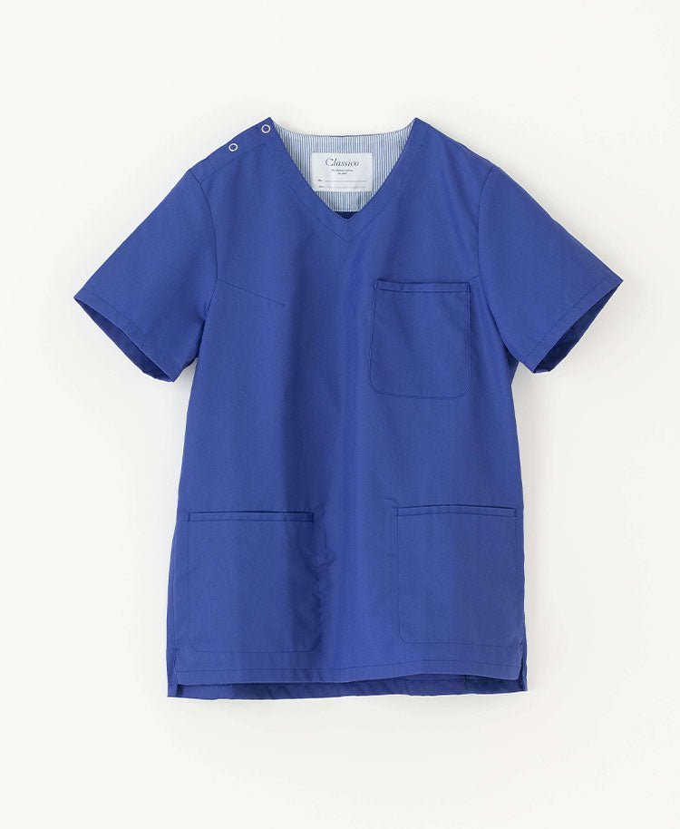 Womens:Deo scrub tops - scrub tops- Classico Global - Official Online Store #color_Blue_end