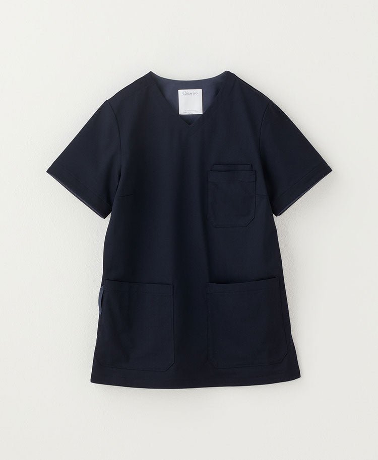Womens:Scrub tops FREE - scrub tops - Classico Global - Official Online Store #color_Deep navy_end