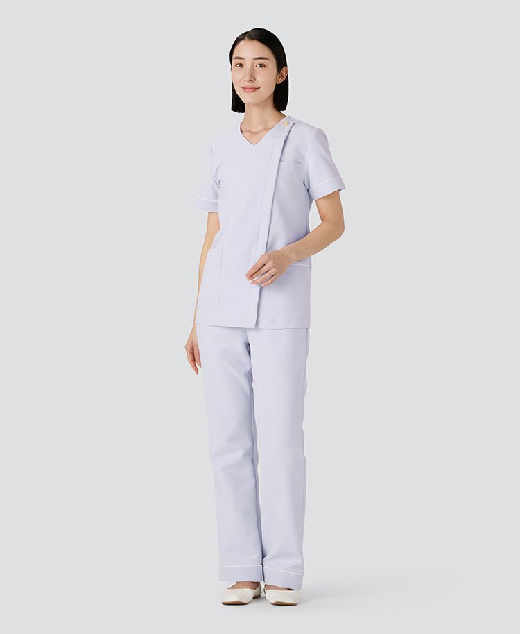 GELATO PIQUE&Classico:Piping scrub pants