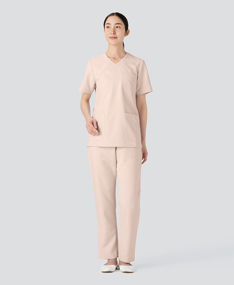 GELATO PIQUE&Classico:Tapered scrub pants