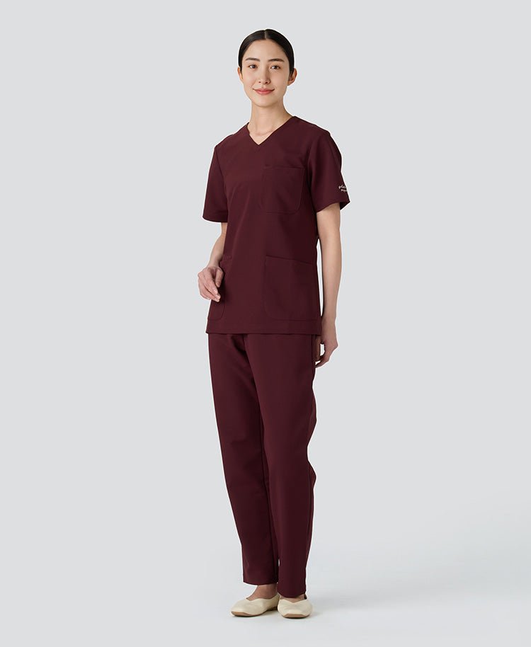 GELATO PIQUE&Classico:Tapered scrub pants