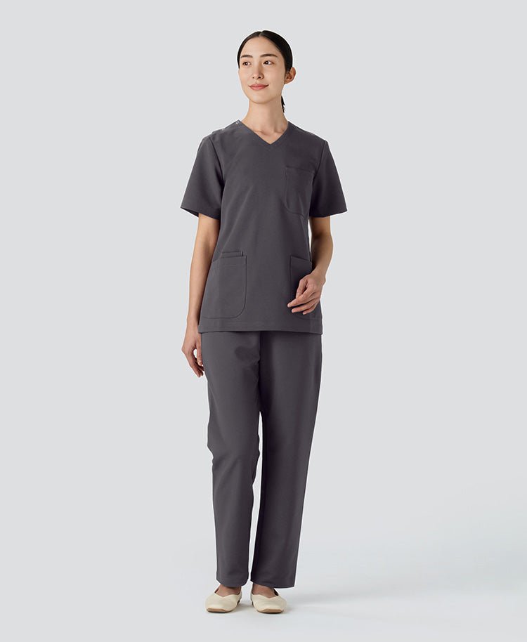 GELATO PIQUE&Classico:Tapered scrub pants