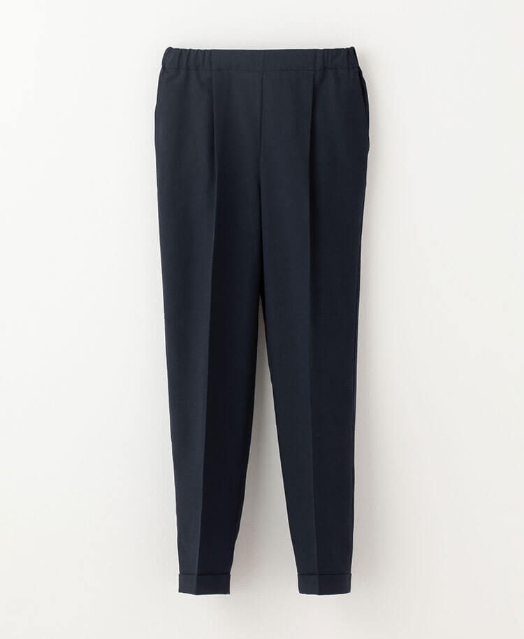 Lautashi Classico Linen cotton blend scrub pants