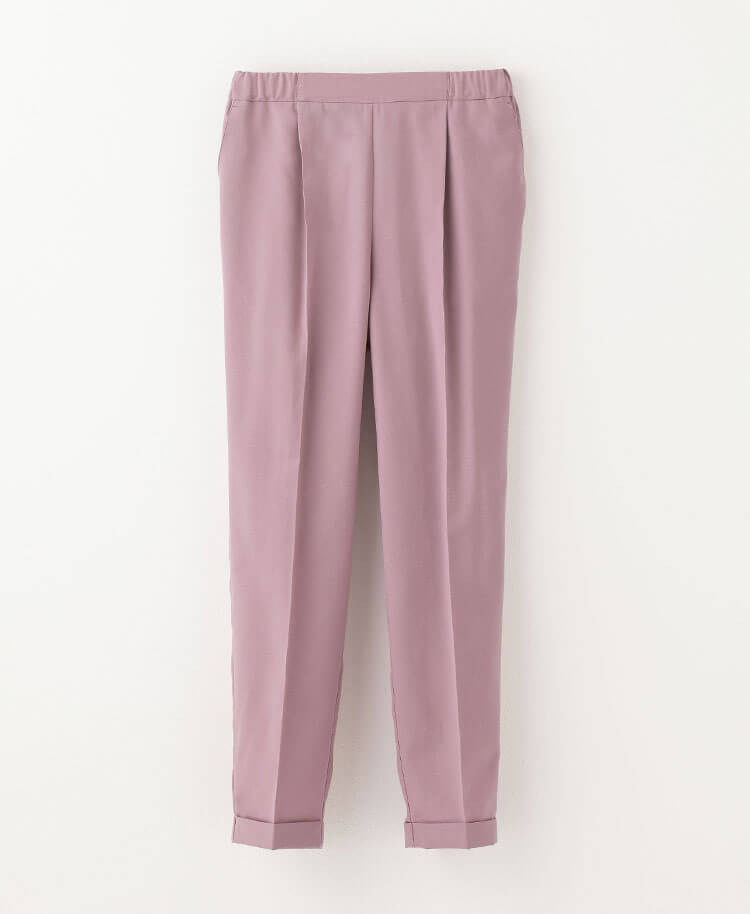 Lautashi Classico Linen cotton blend scrub pants