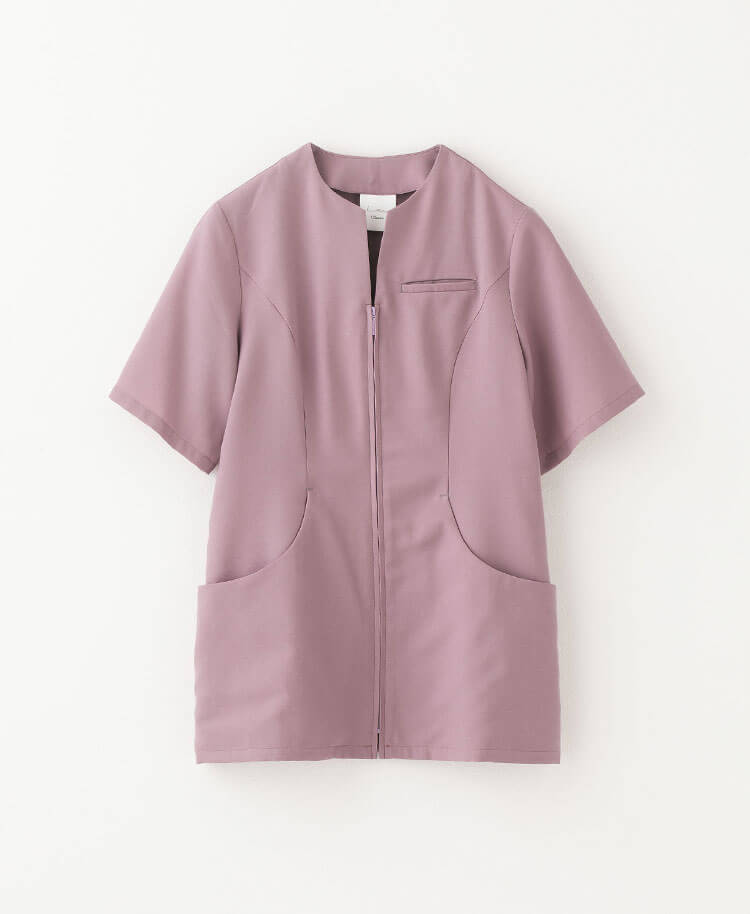Lautashi Classico Linen cotton blend scrub tops