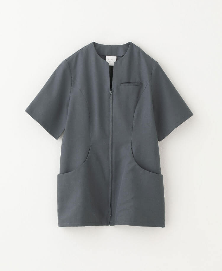 Lautashi Classico Linen cotton blend scrub tops