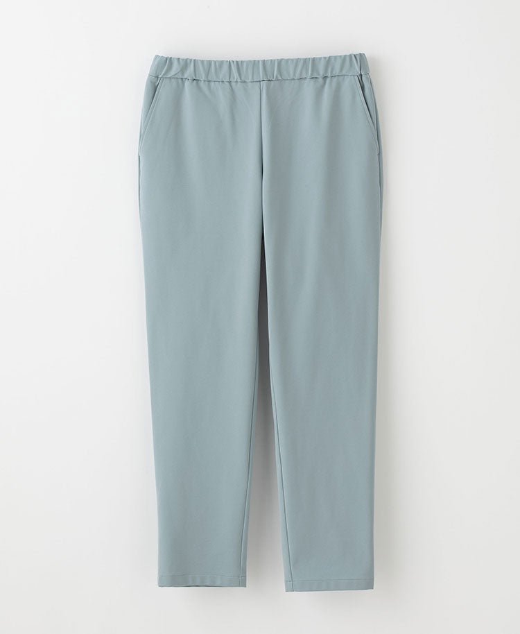 Mens:LUXE Silky Shine Scrub Pants #color_Sax_end