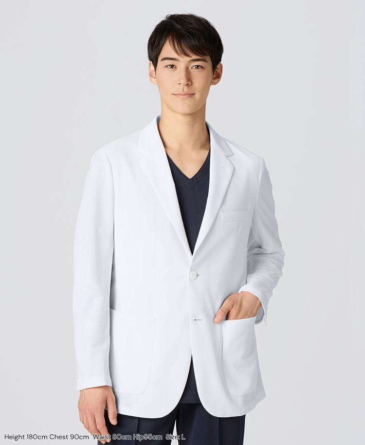 Mens Lab Coat: COOL TECH Breathable Tailored Jacket
