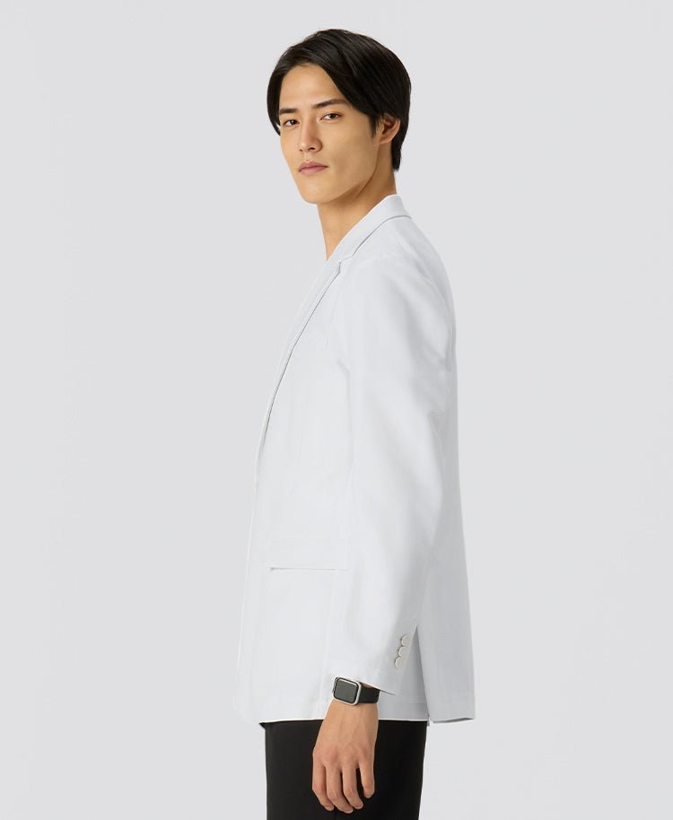 Mens Lab Coat: URBAN Streamlined Elegance Jacket