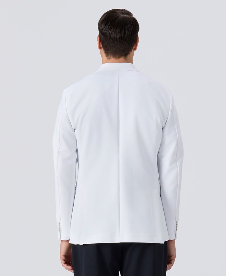 Mens Lab Coat: URBAN Streamlined Elegance Jacket (US/EU Size)