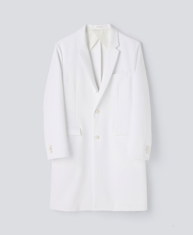 Mens Lab Coat: URBAN Streamlined Elegance Lab Coat (US/EU Size)