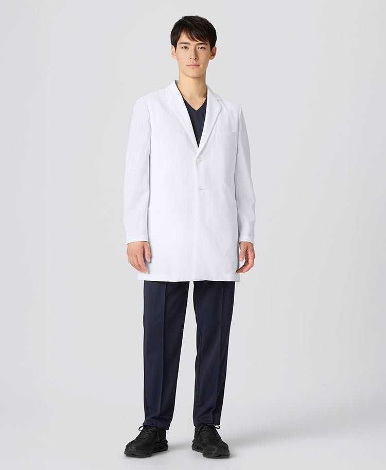 Mens Lab Coat:COOL TECH Breathable Short Coat