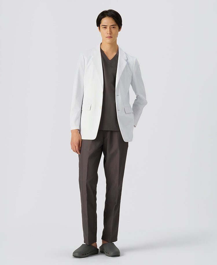 Mens Lab Coat:Light Jersey Ultimate Comfort tailored Jacket
