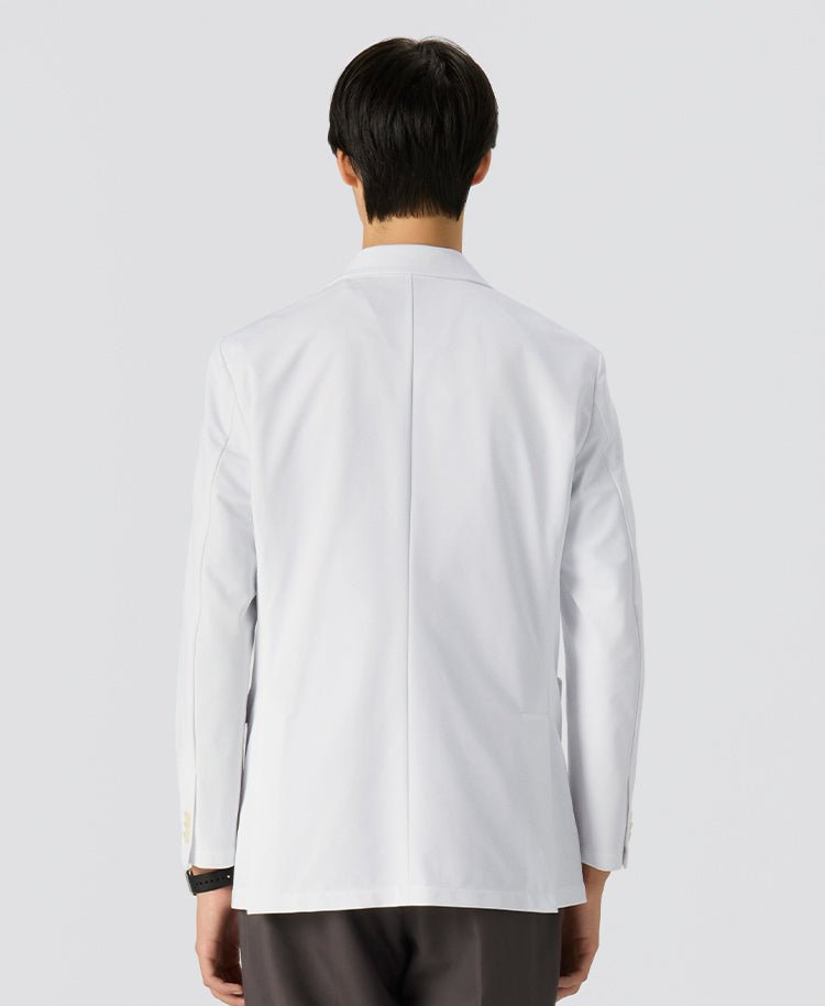 Mens Lab Coat:Light Jersey Ultimate Comfort tailored Jacket