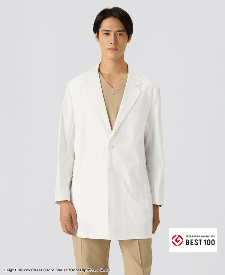 Mens Lab Coat:MOVE Premium Motion Lab Coat