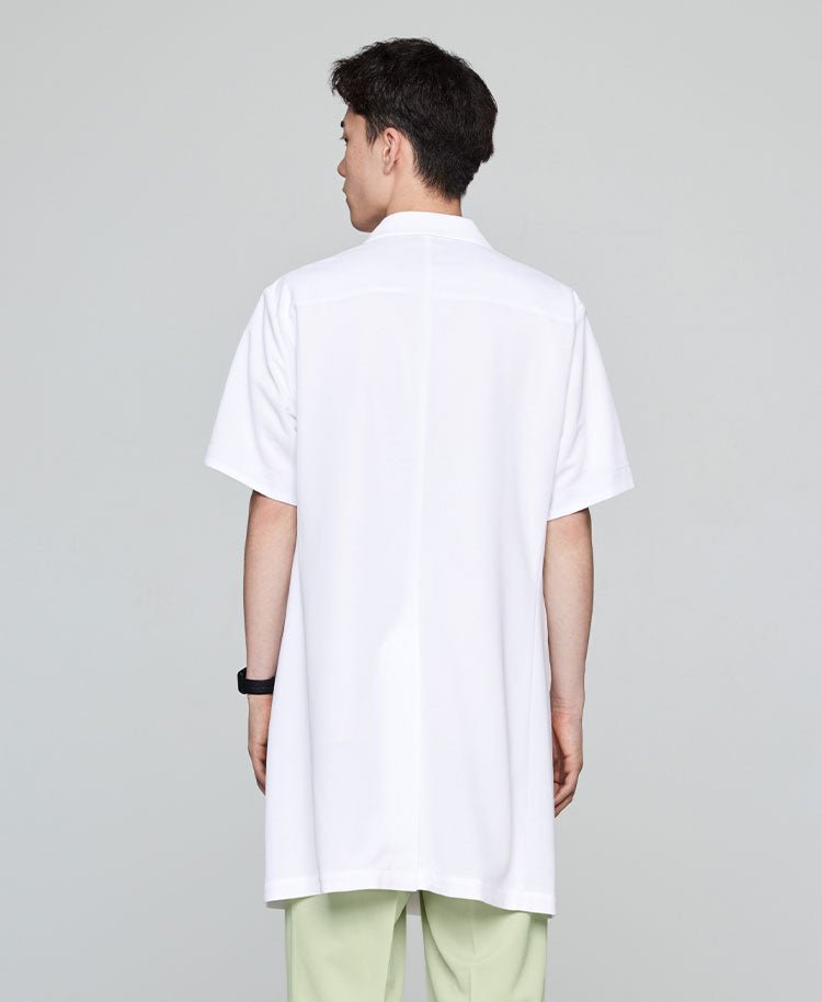 Mens Lab coat:Short sleeve coat Cool tech proof