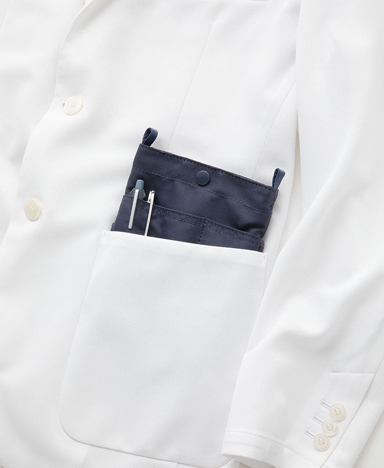 Mens Lab coat:Tailored jacket Cool tech proof