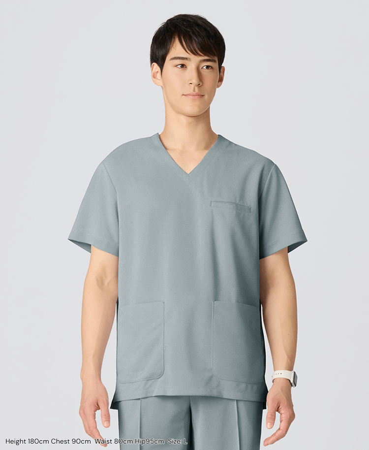 Mens:COOL TECH Breathable Scrub Tops