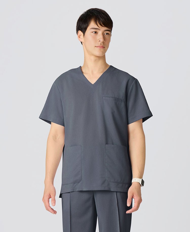 Mens:COOL TECH Breathable Scrub Tops