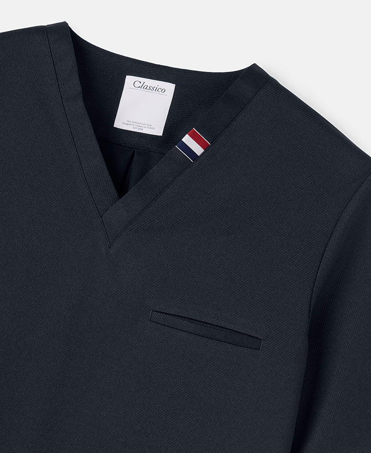 Mens:DECO Elegant Stretch Scrub Scrub Tops (US/EU Size)