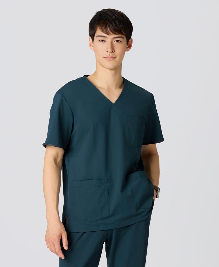 Mens:FREE Light & 360°Stretch Scrub Tops