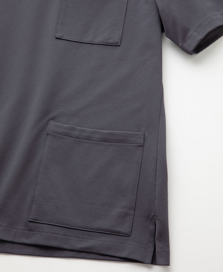 Mens:LUXE Silky Shine Scrub Tops