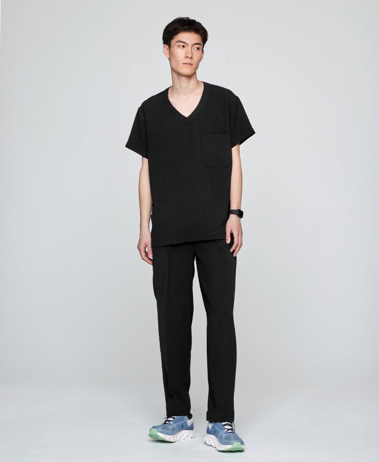 Mens:Scrub pants Double jacquard