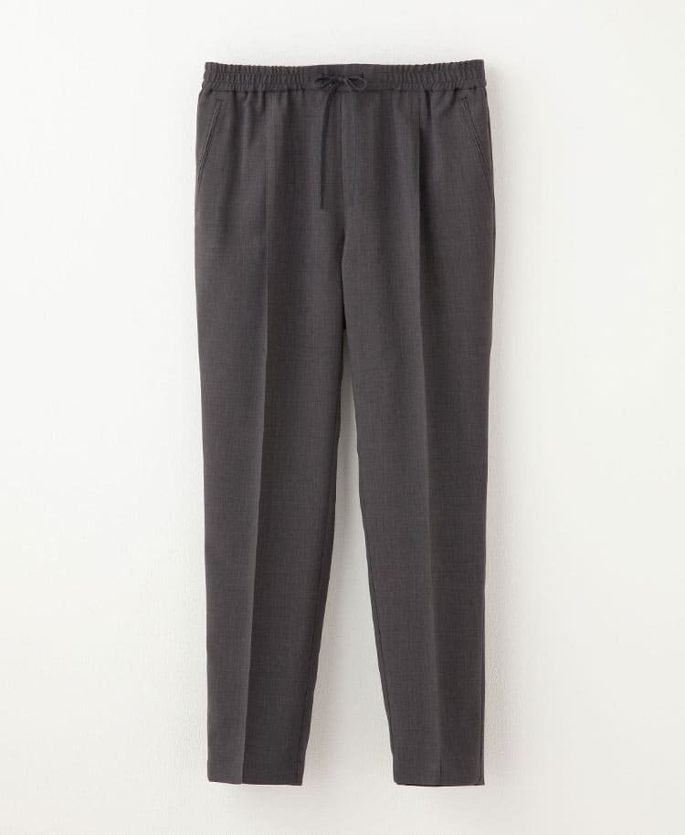 Mens:Tuck tapered pants TRO