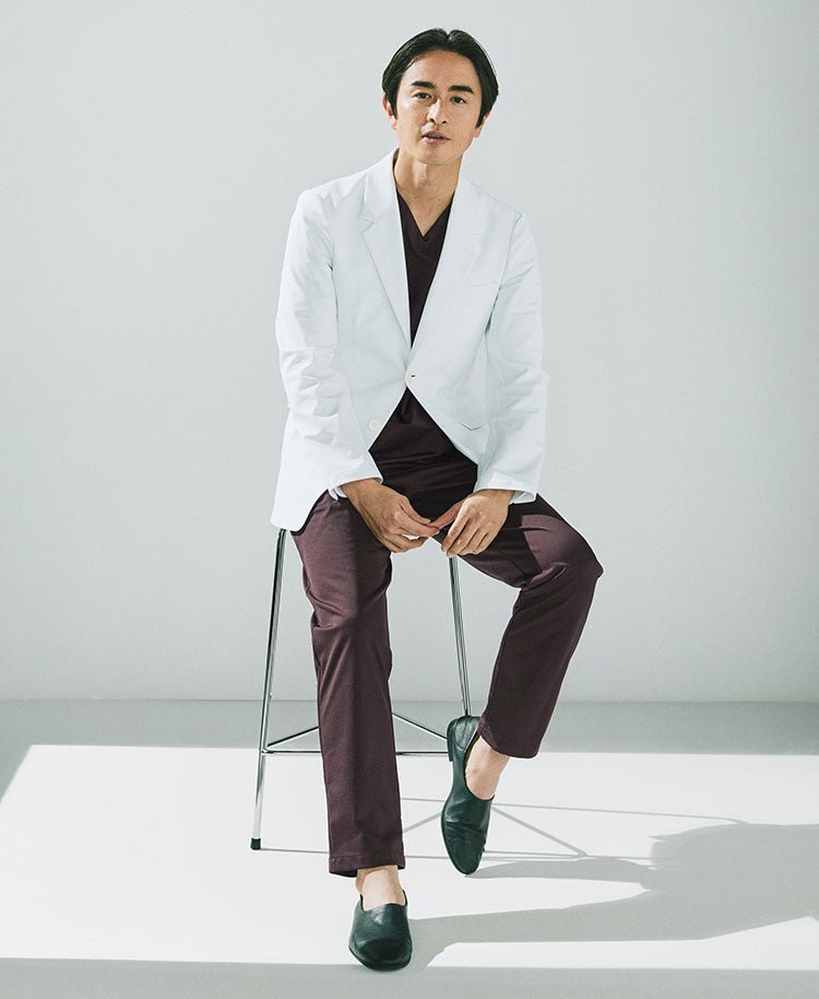 Mens Lab Coat:Light Jersey Ultimate Comfort tailored Jacket