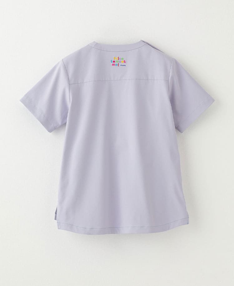 Scrub Canvas Club:Nice to meet me! scrub tops