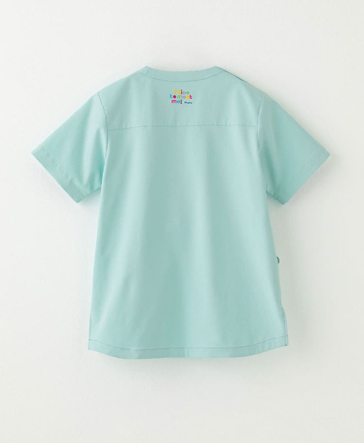 Scrub Canvas Club:Nice to meet me! scrub tops