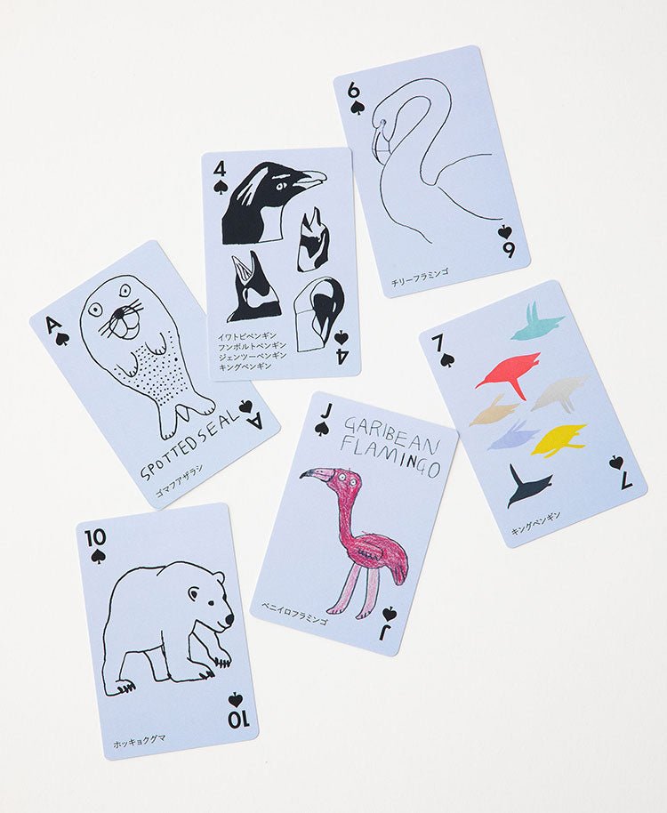 Scrub Canvas Club:WONDER ART Asahiyama Zoo cards
