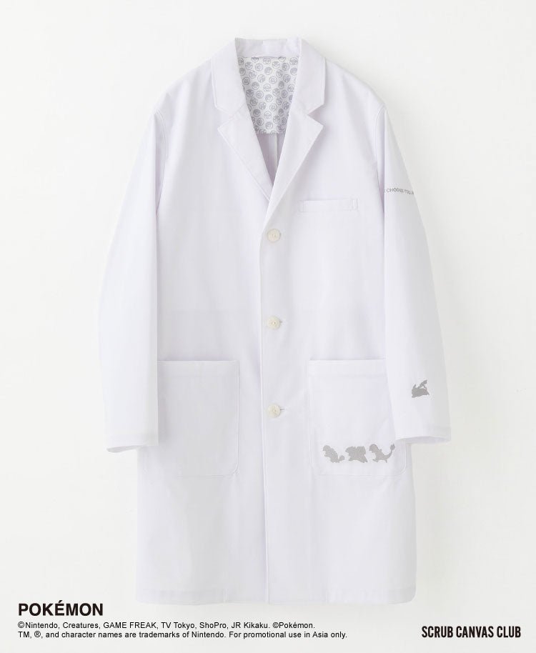 Unisex Lab Coat:Pokémon doctor coat