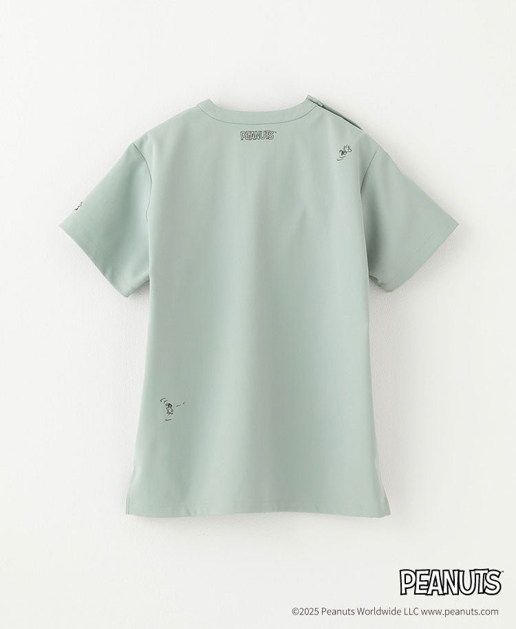 Unisex Scrub Canvas Club: Peanuts Scrub Tops
