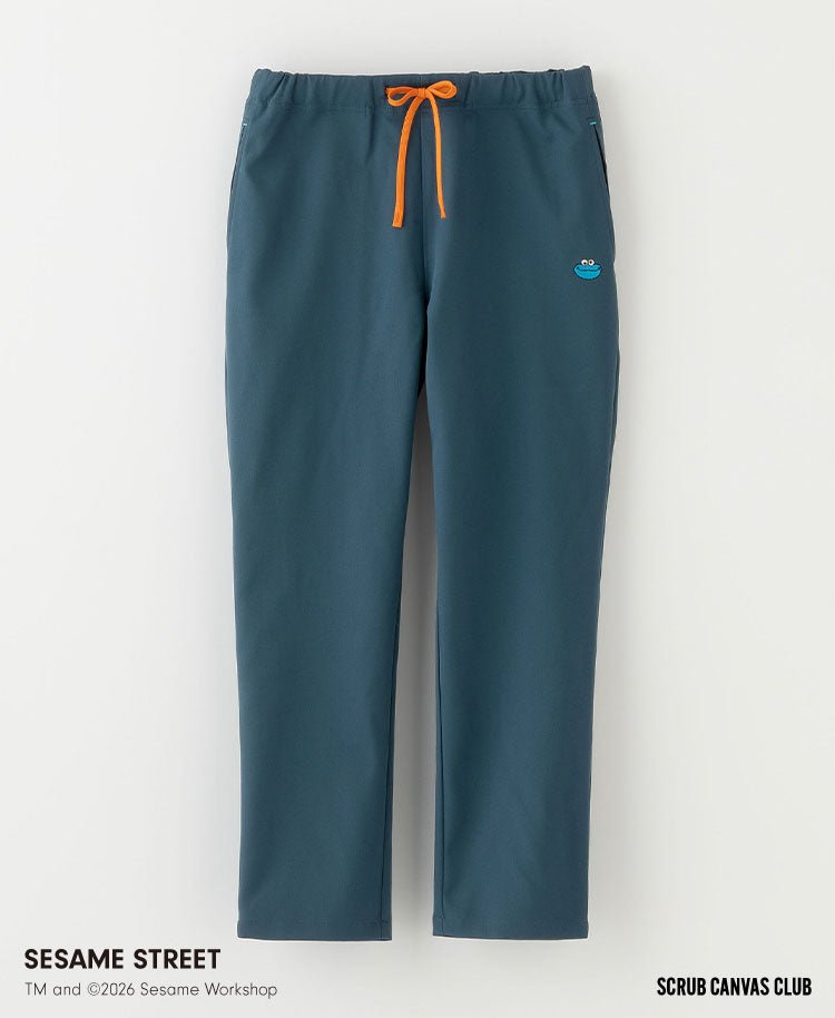 Unisex Scrub Canvas Club:SESAME STREET Scrub Pants