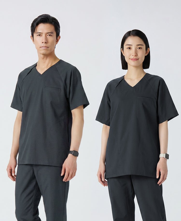 Unisex:Scrub tops AIR MELANGE
