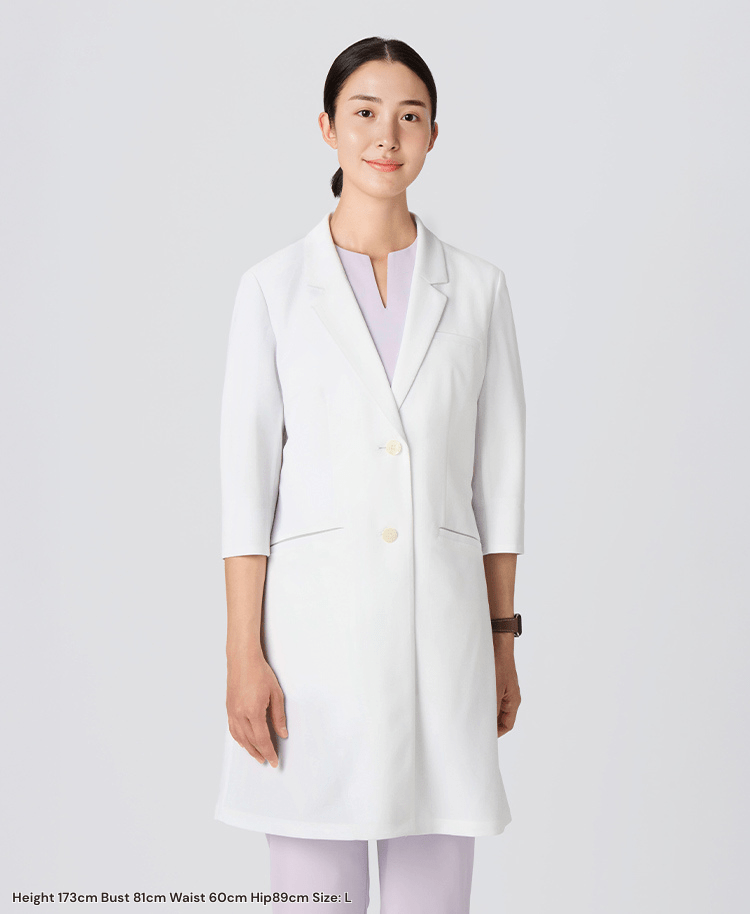 Womens lab Coat:COOL TECH Breathable Summer Coat