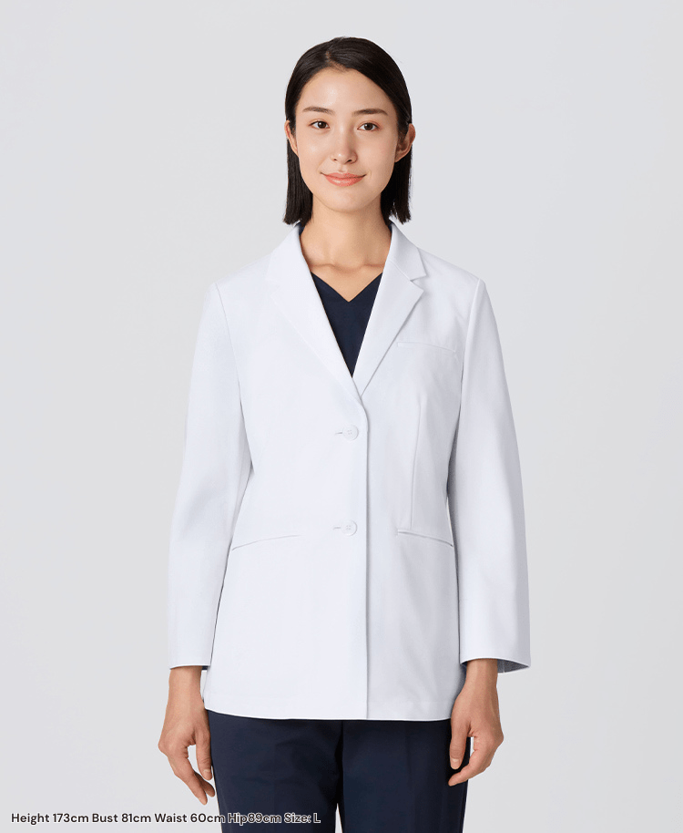 Womens lab Coat:LIGHT Jersey Ultimate Comfort Tailored Jacket