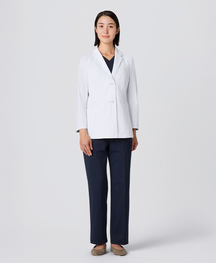 Womens lab Coat:LIGHT Jersey Ultimate Comfort Tailored Jacket