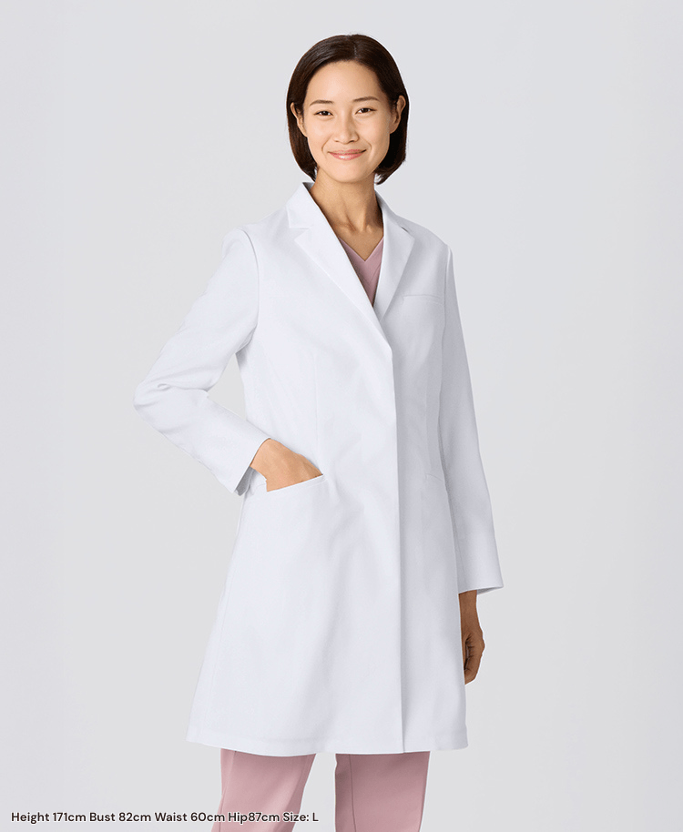 Womens lab Coat:LIGHT Sophisticated Fit Lab Coat
