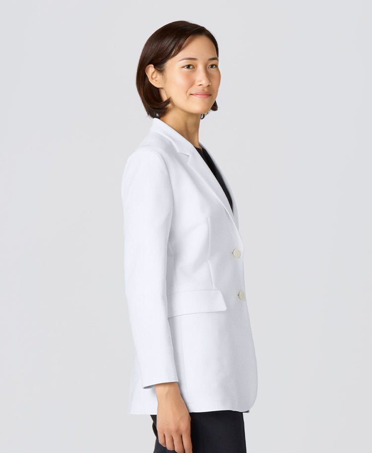 Womens Lab Coat:URBAN Streamlined Elegance Jacket
