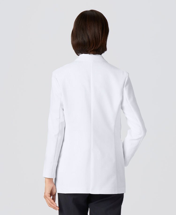 Womens Lab Coat:URBAN Streamlined Elegance Jacket