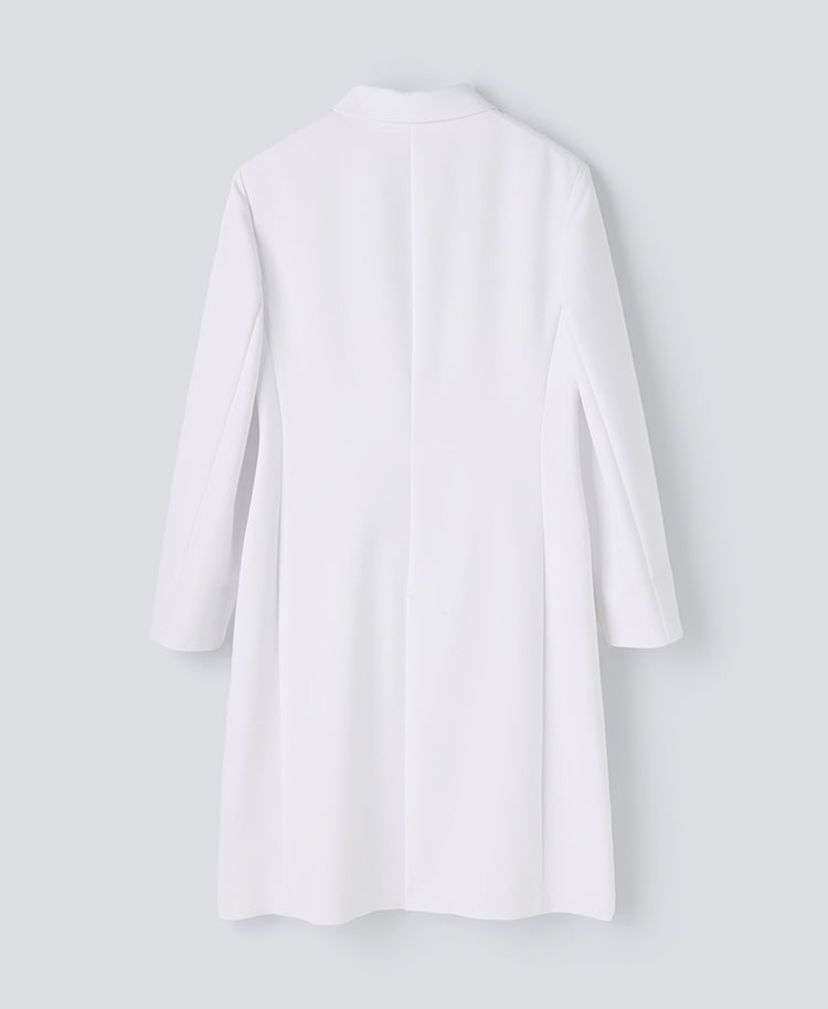 Womens Lab Coat:URBAN Streamlined Elegance Lab Coat (US/EU Size)